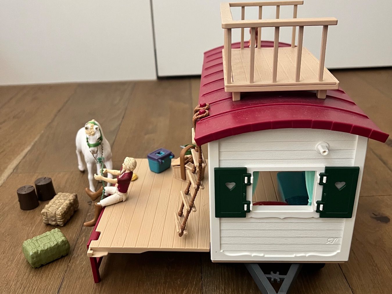 Schleich Giocattoli: Schleich Wohnwagen – Usato da Stallikon venduto da Biene76 3