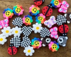 Fimo Bastelperlen Bunter Mix 30 Stk.