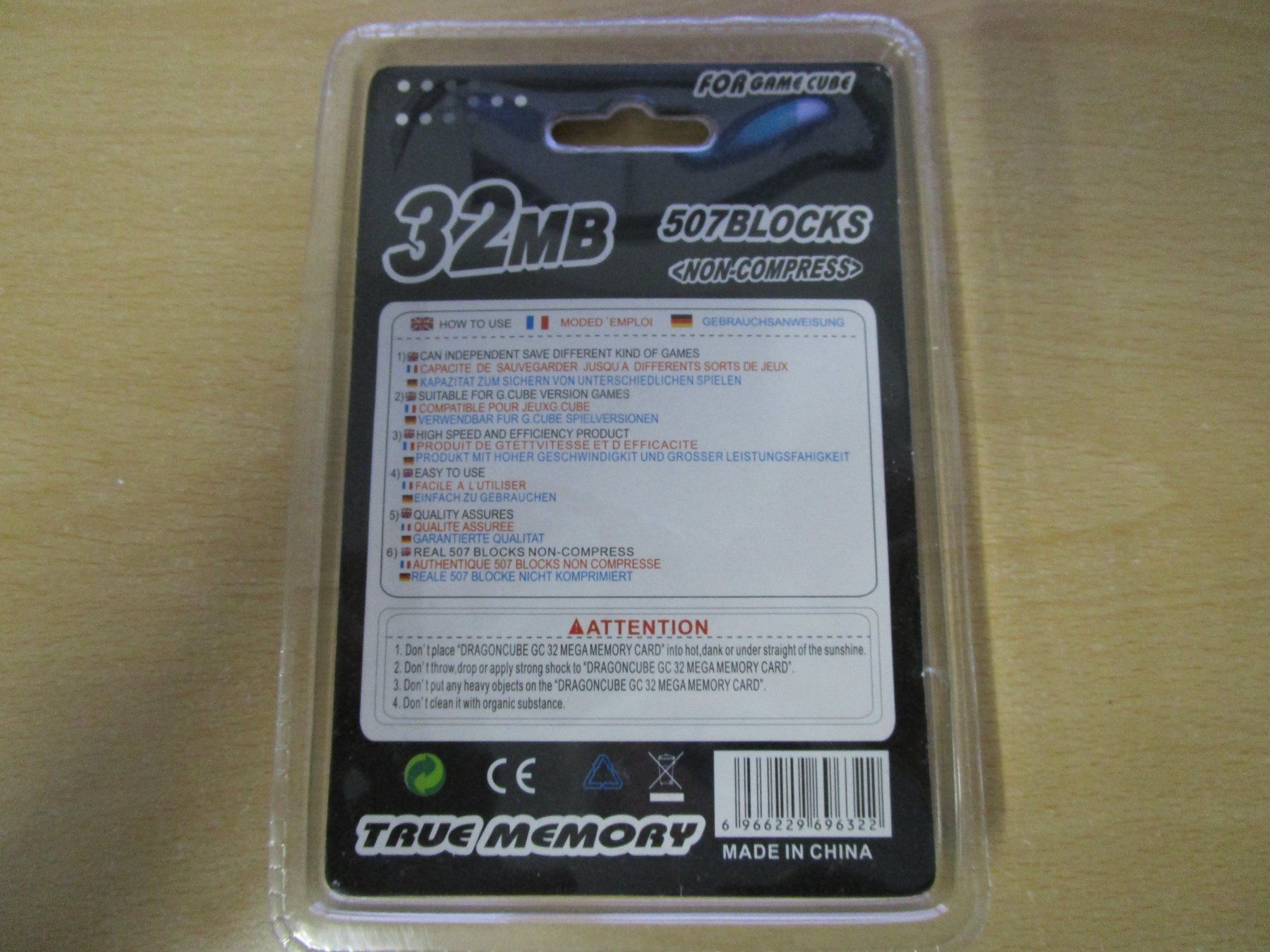 Memory unit & Memory card: Memory Card Game Cube 32MB / Memorycard Gamecube Neuware – Nuovo e nell'imballaggio originale da Goldau venduto da agestuffer 1