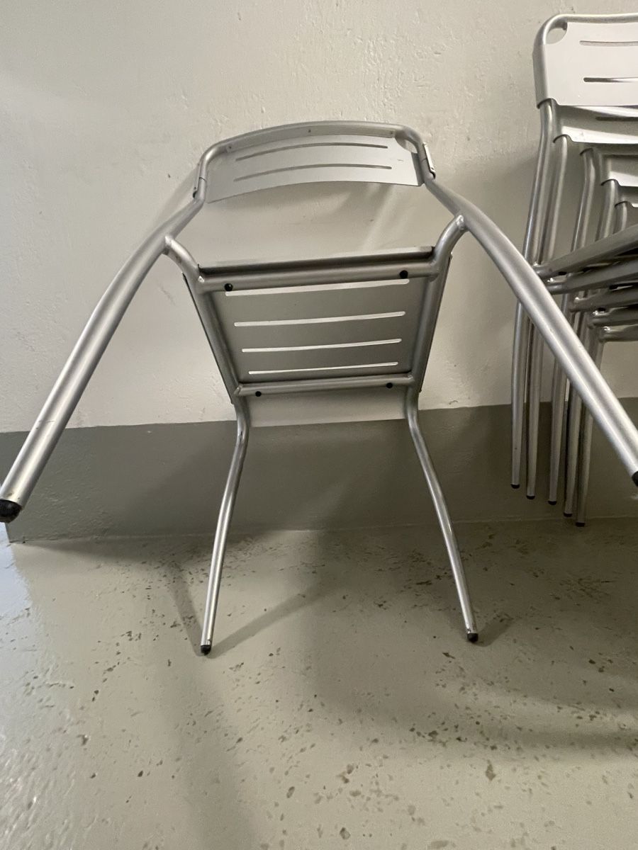 Chaises: Alluminiumstühle 6stk. abzugeben – D'occasion à Ostermundigen par Ruspetoer 3