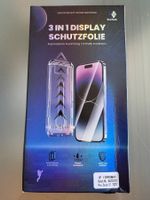 Schutzfolie 3in1 iPhone 15 ProMax (2x) EvoTech - NEU & OVP