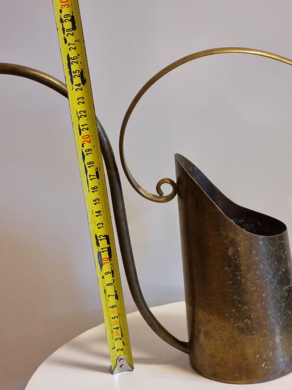 Annaffiatura & Irrigazione: Design Messing Giesskanne Bauhaus Stil 50er – Usato da Scharnachtal venduto da devin03 3