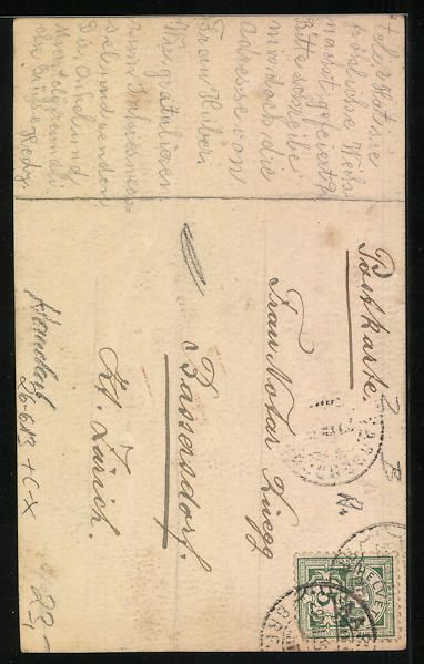 Cartoline postali: Handgemalt: Zofingen, Brunnen mit Studen – Usato da Berlin venduto da bartko-reher 1