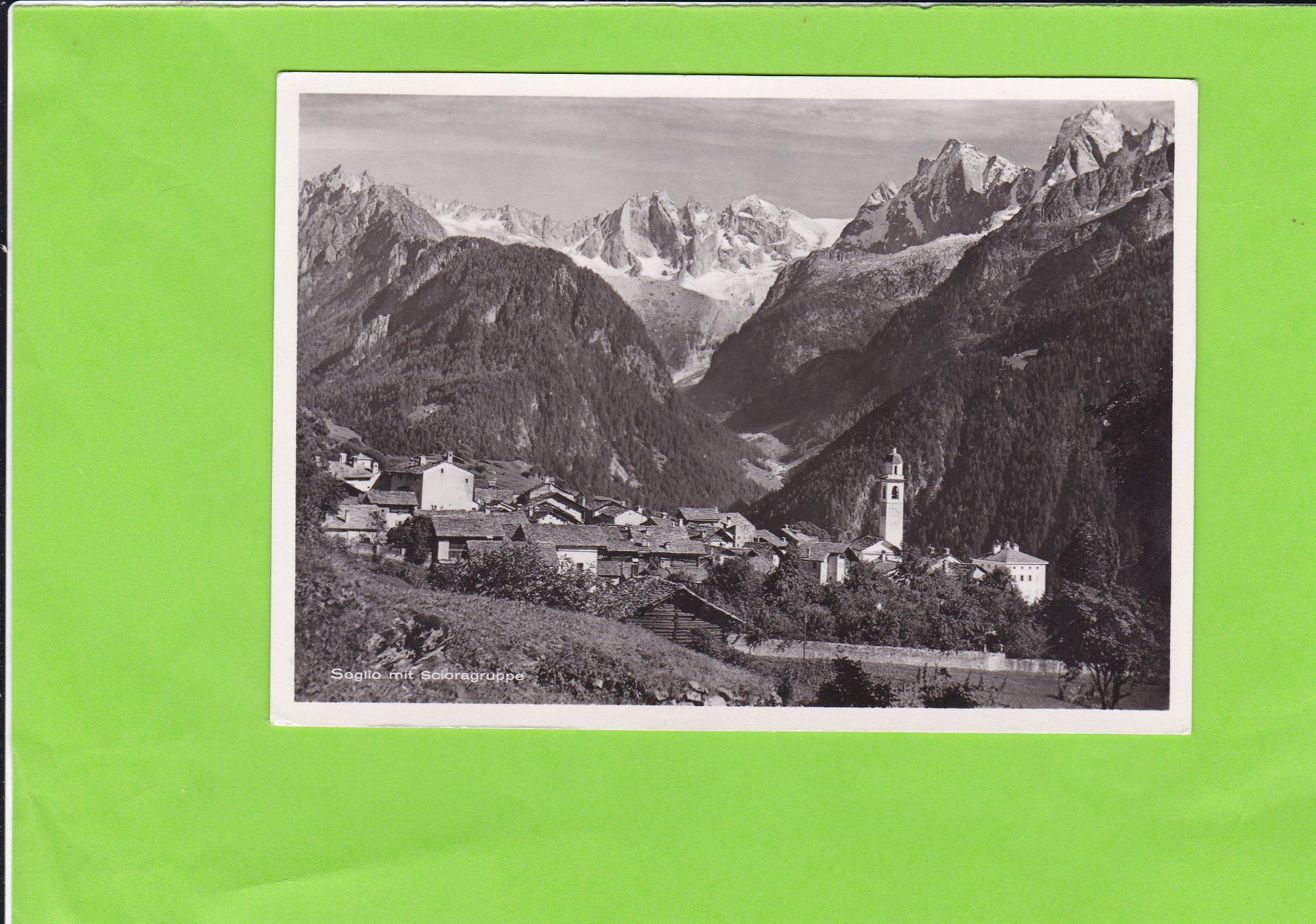 Cartoline postali: Soglio – Usato da St. Peterzell venduto da neckertal