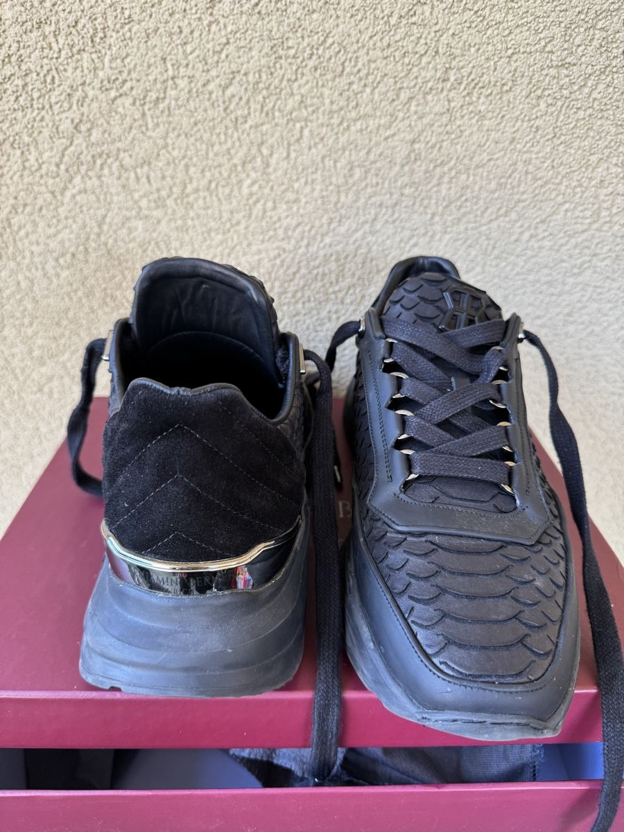 Herrenschuhe: Benjamin Berner Hector Noir Python T.43 – Gebraucht aus Dorénaz von tia_6z2d 1