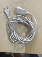 Verlängerungskabel weiss 230V mit Stecker gebraucht