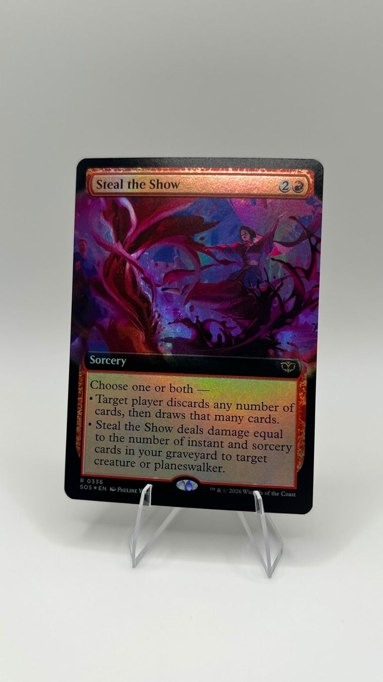 Magic The Gathering Carte collezionabili: Steal the Show Foil Extended – Nuovo (secondo la descrizione) da Wilen b. Wollerau venduto da GarruksShop