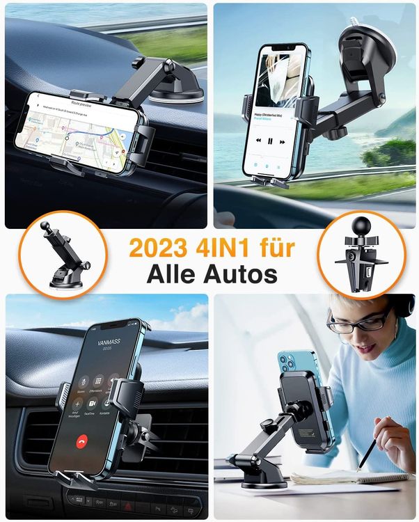 Handyhalterung Auto Armaturenbrett KFZ Smartphone Halter LKW PKW Universal  kaufen bei