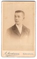 Fotografie A. Monbaron, Neuchatel, Rue d
