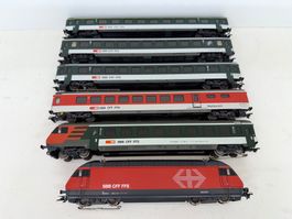 SBB EW IV Pendelzug Märklin / Steuerwagen + RE 460 Digital