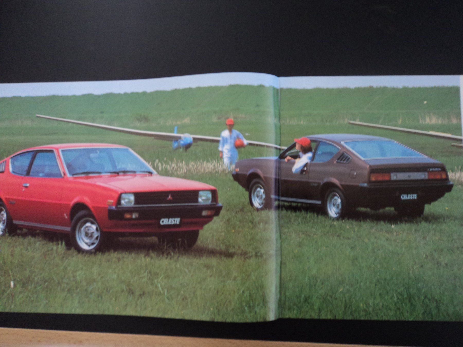 Mitsubishi Documenti: Prospekt Mitsubishi Celeste 1979 – Usato da Schwarzenburg venduto da modelCARama 2