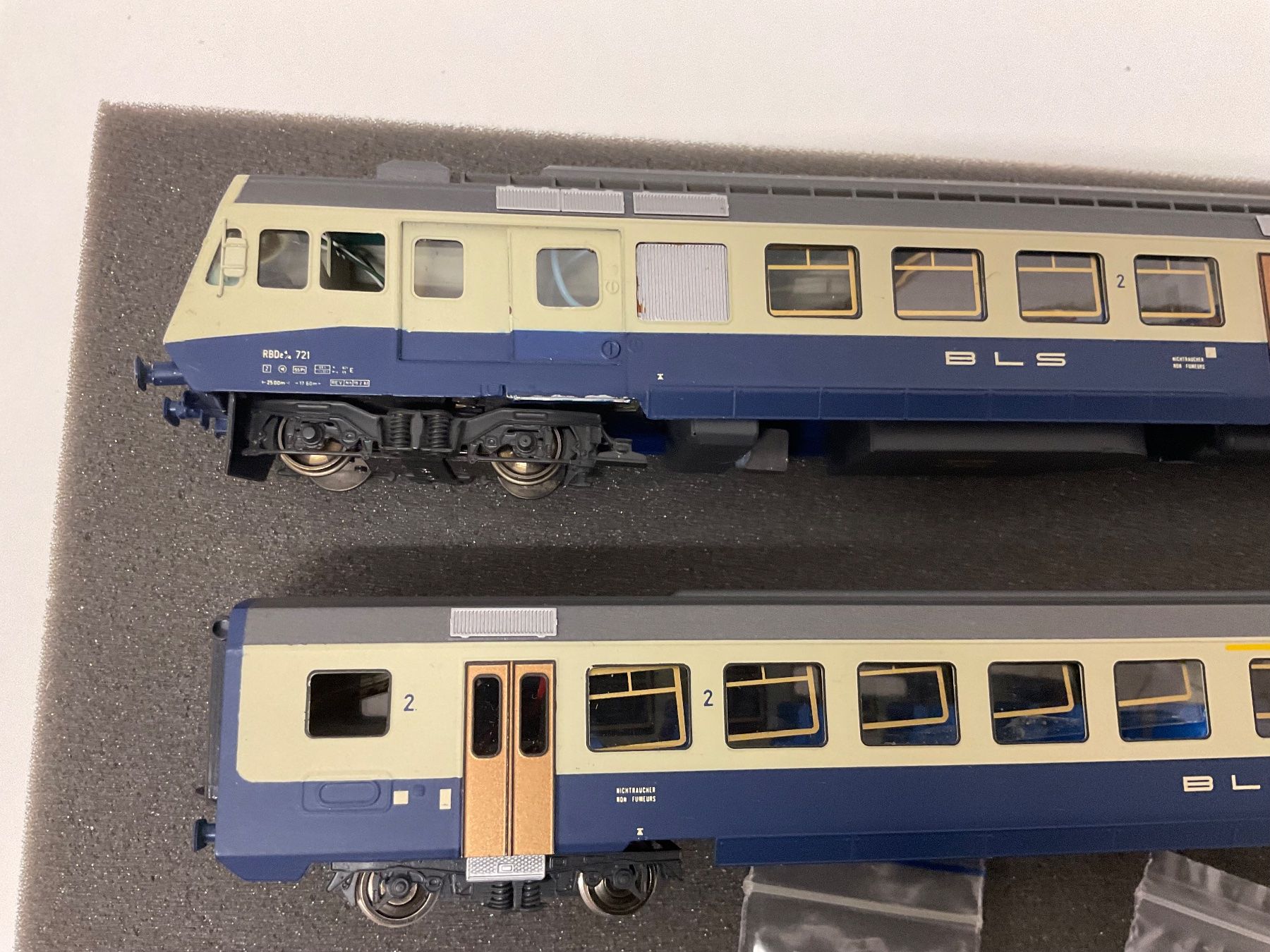 Modellini di ferrovie: smf ag, BLS Triebzug DC Analog, mit Verpackung, Bespielt – Usato da Chur venduto da Chur75 2