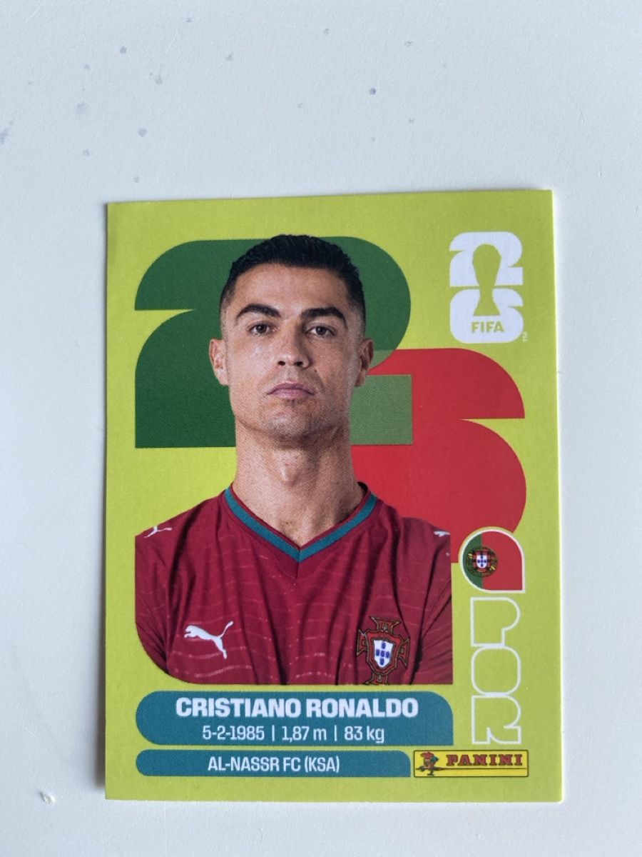 Panini FIFA 2026 Cristiano Ronaldo Portugal Sticker Card (Neuf (Voir ...