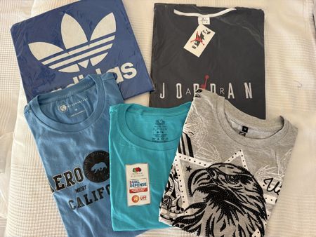 T-Shirt Set Herren Marken Mix Grösse M neu mit Etikett
