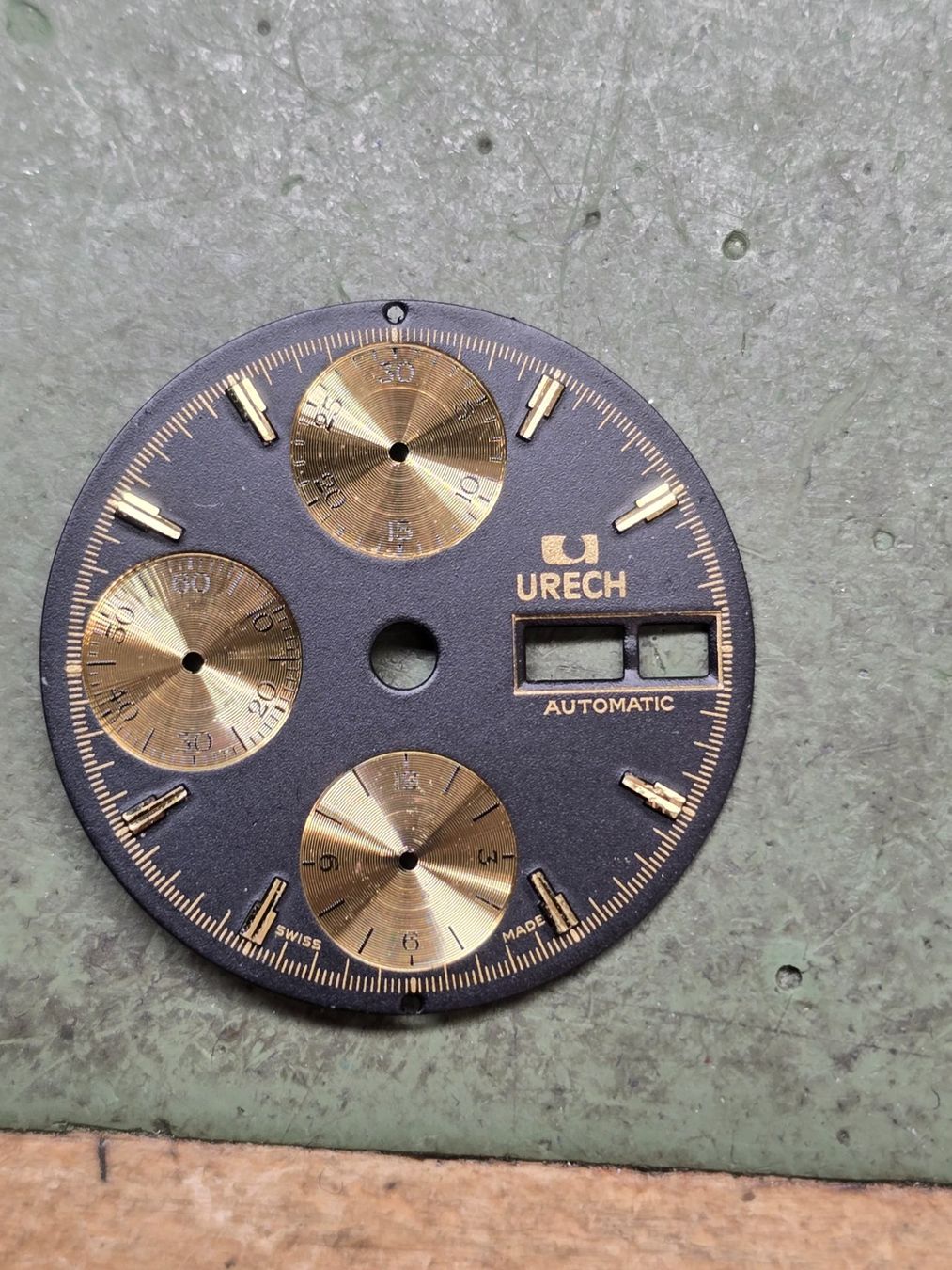 Orologi: Cadran pour mouvement 7750 Urech – Usato da Tramelan venduto da Nirdan 2