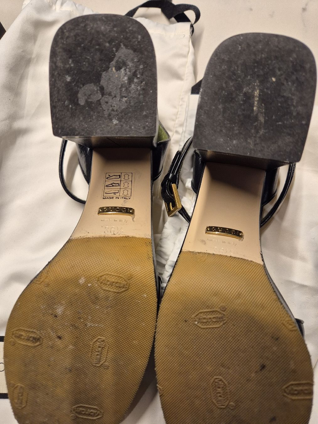 Gucci Scarpe da donna: Gucci Leather Platform Sandals 36.5 – Usato da Winterthur venduto da geo_kt7l 4