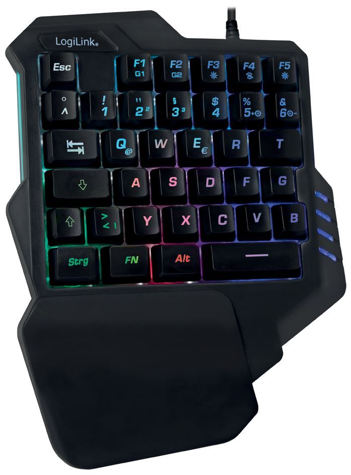 Tastaturen: Einhand-Gaming-Tastatur mit LED – Neu und originalverpackt aus St. Gallen von cointec 1