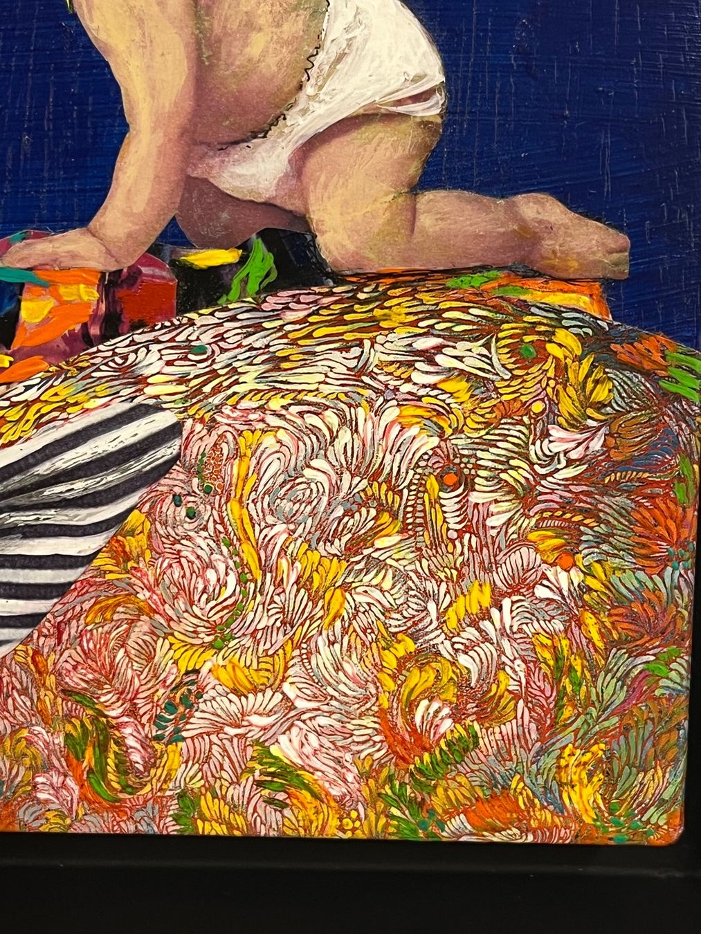 Dipinti: Karin Schaub (1928-2024) - Collage – Usato da Basel venduto da PAUL_ART 7