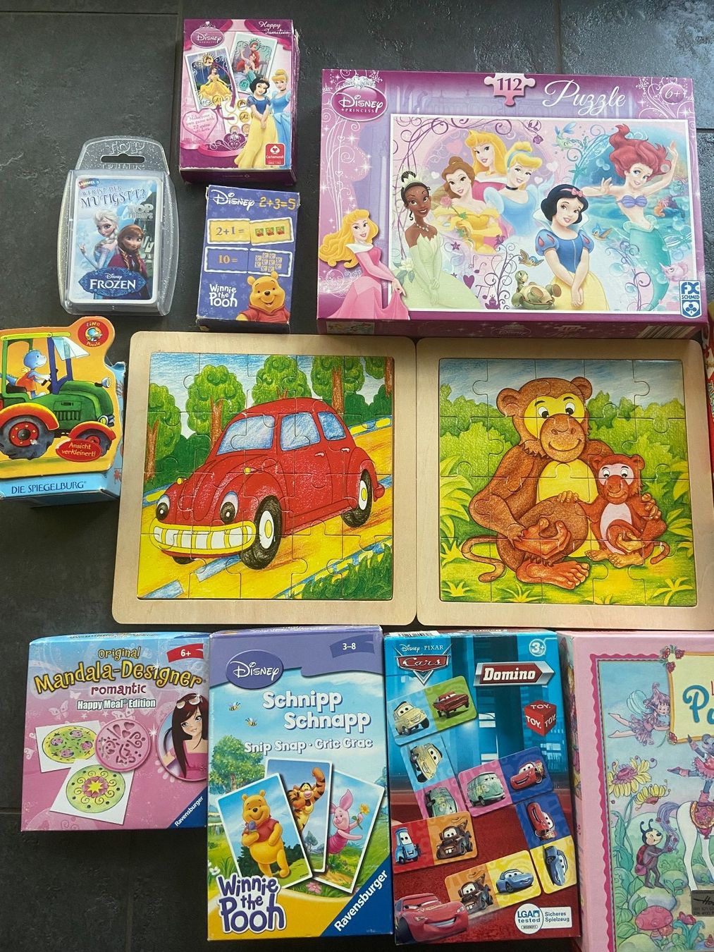 Ravensburger Puzzles: Ravensburger Spiele Memory, Disney Puzzle, Holz Puzzle – Gebraucht aus Pratteln von Miki_ 1