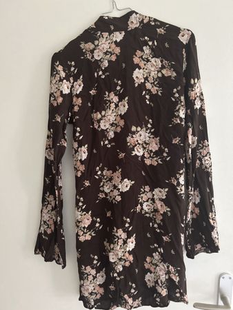 Mini Dress with Open Back Secy Cute Classy