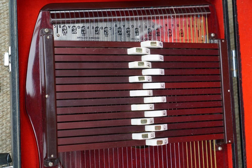 Tokai Gakki Chromaharp (Autoharp) 60's Maroon Japan Kaufen auf Ricardo
