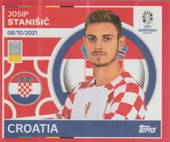 EURO 2024 Topps sticker CROATIA CRO 5 STANISIC