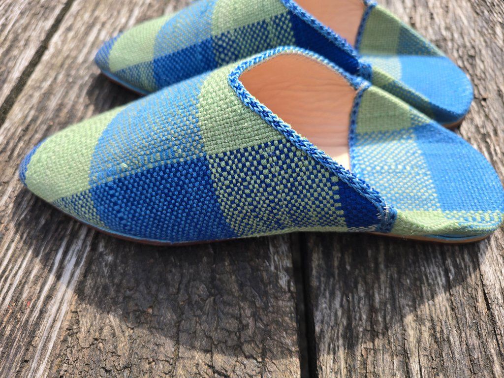 Damenschuhe: Babouches: Kelim (38) – Neu (gemäss Beschreibung) aus Romanshorn von Rachacha