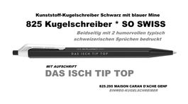825.295 Kugelschreiber 825 * SO SWISS SCHWARZ * Caran d'Ache