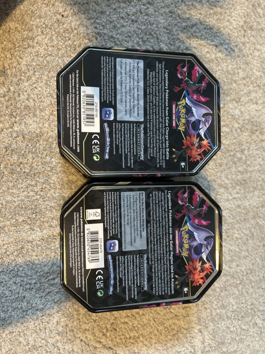 Pokémon Cartes à collectionner: Grosse Pokemon Tin! – Neuf (Voir description) à Binningen par Tim_777 2