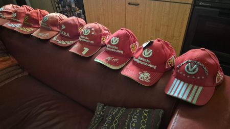 Michael Schumacher Ferrari Cap Collection - Rarity 9 Cap