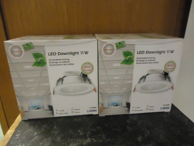 Lustres & lampes de plafonds: 2-LED Downlight 11W Deckenbeleuchtung – Neuf (Voir description) à Zürich par liquidation-cobra 4