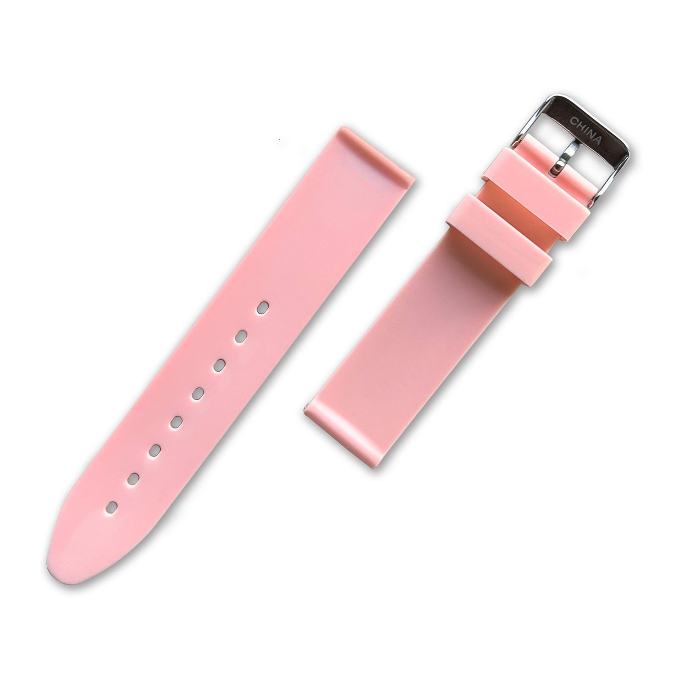 Bracciali & Braccialetti: Bracelet caoutchouc rose clair – Usato da Biel/Bienne venduto da Swiss-Watches-Offers 1