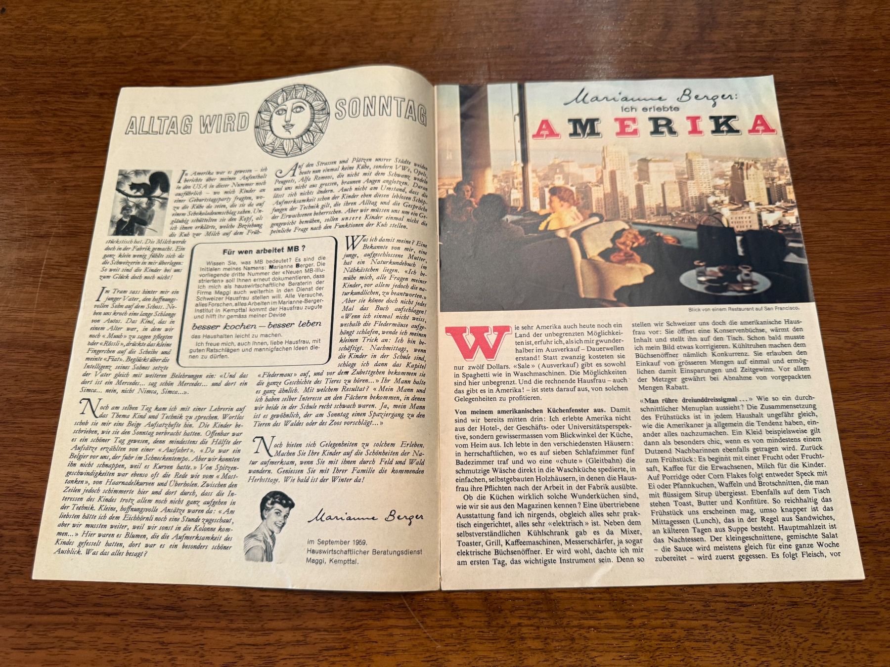 Riviste & Magazine: MB Magazin Illustrierte  von 1959 – Usato da Erstfeld venduto da Mario_boe0 1