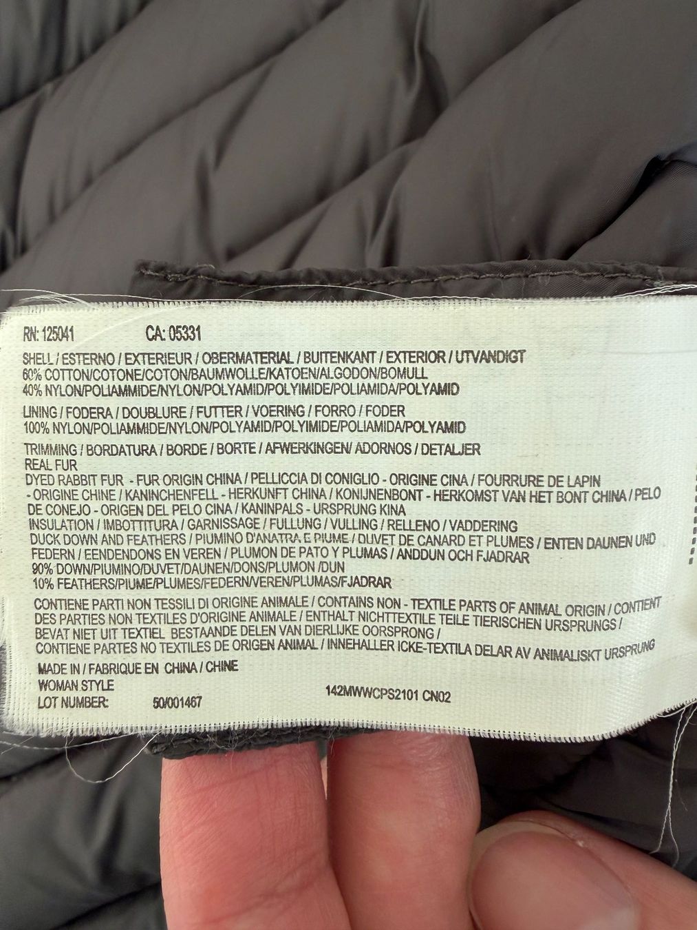 Woolrich Cappotti: Woolrich Daunen-Parka Winterjacke – Usato da Binningen venduto da ropost 4