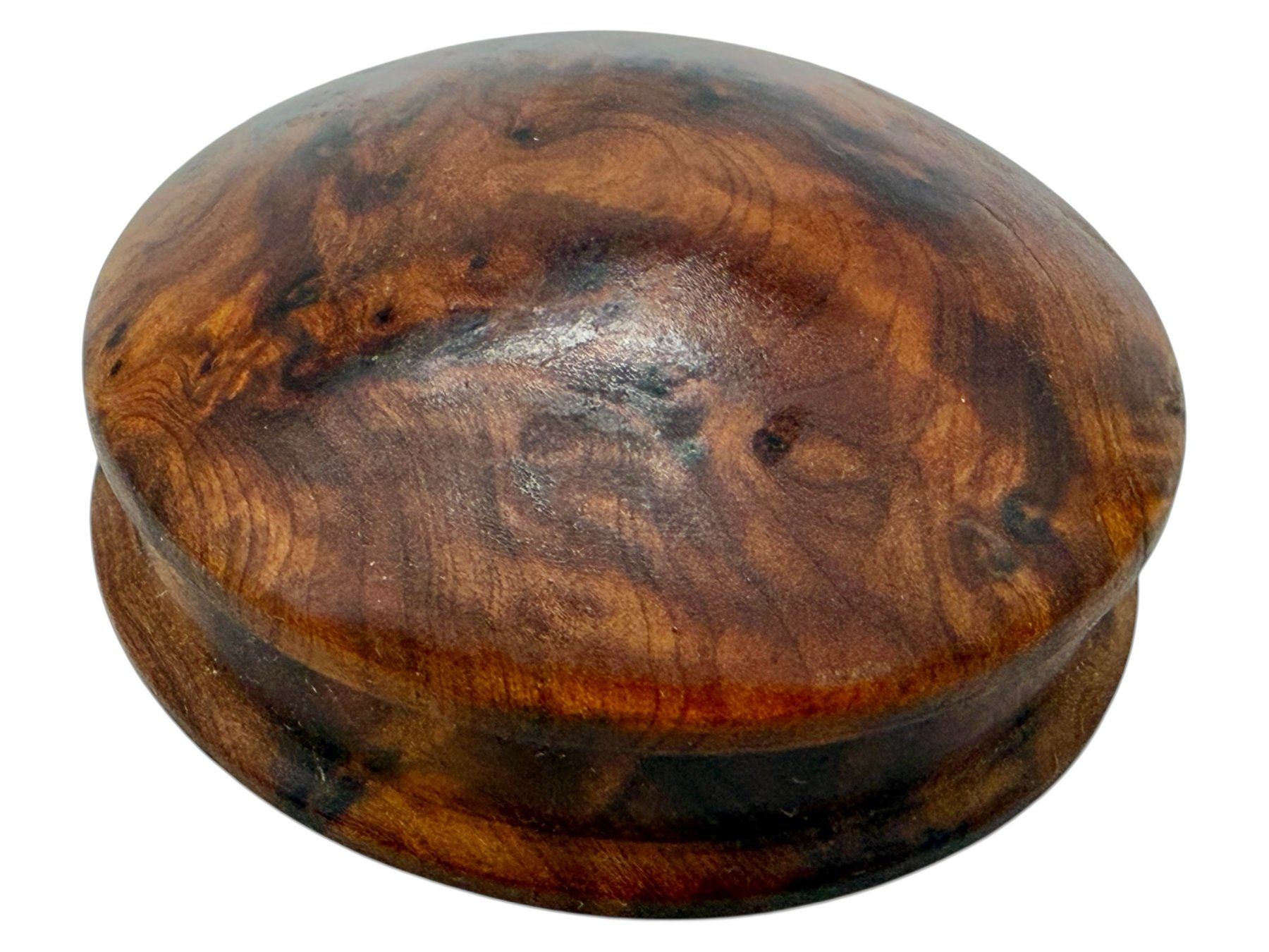 Barattoli: Boîte ancienne en loupe de thuya – Usato da Morges venduto da vintiques 4