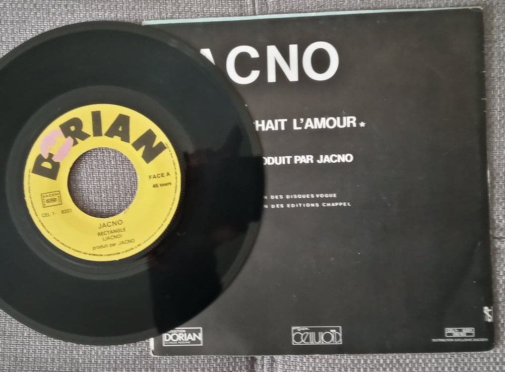Schallplatten: Jacno – Rectangle / 7" disque vinyl 45t – Gebraucht aus Le Locle von borgespatricia 1