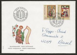 1988   Brief Bundesfeier, 1. August,  RÜTLI