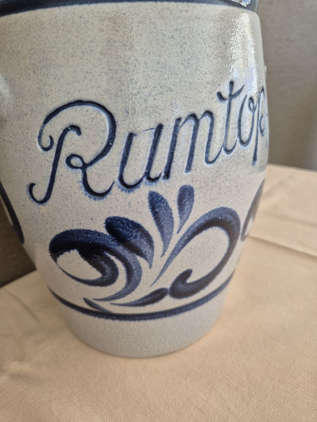 Töpfe: Rumtopf Steingut mit Deckel blau bemalt – Gebraucht aus Eschlikon TG von zuzanka80 2