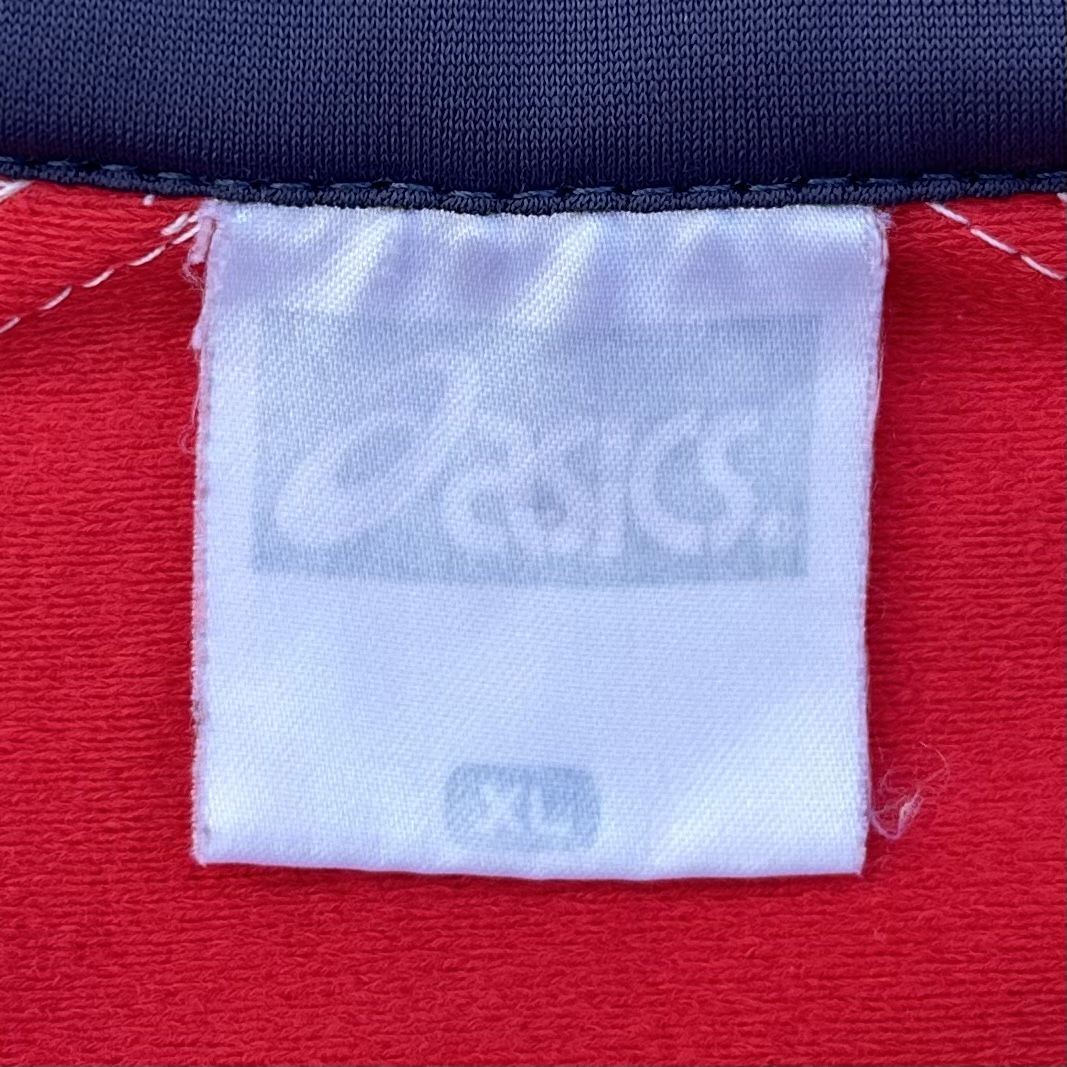 Asics Vestes: Vintage Asics red track jacket  – D'occasion à brent par fukusapes 5