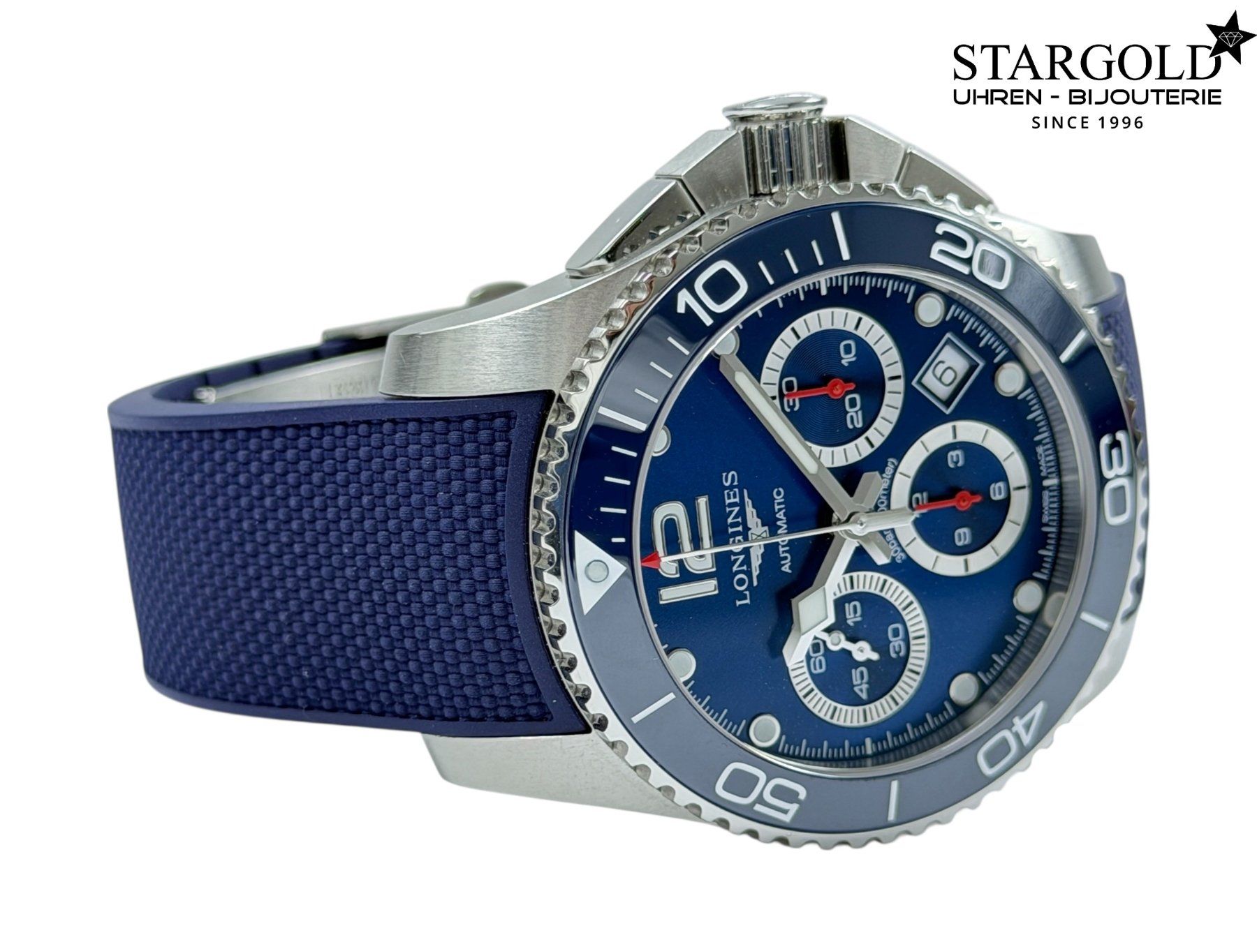 Longines Orologi: Longines HydroConquest Chronograph - L3.883.4.96.9 – Usato da Zürich venduto da Stargold-Uhren 3