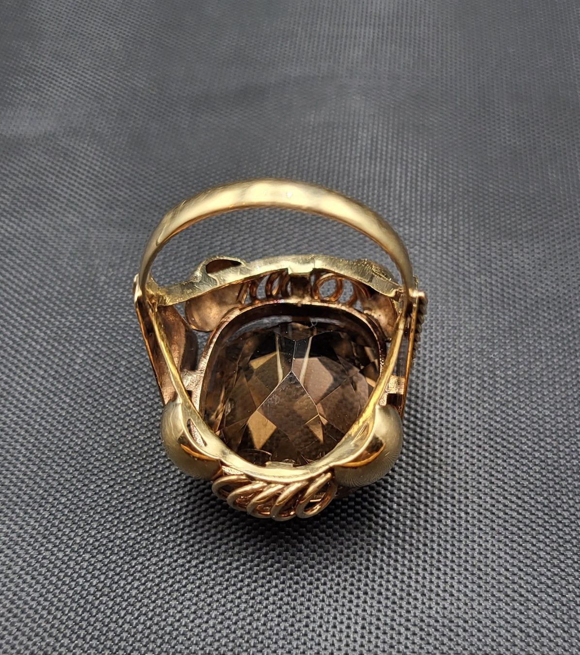 Anelli: Gold Ring 585 Mit Rauchquarz – Usato da Wald ZH venduto da Dasilver 6