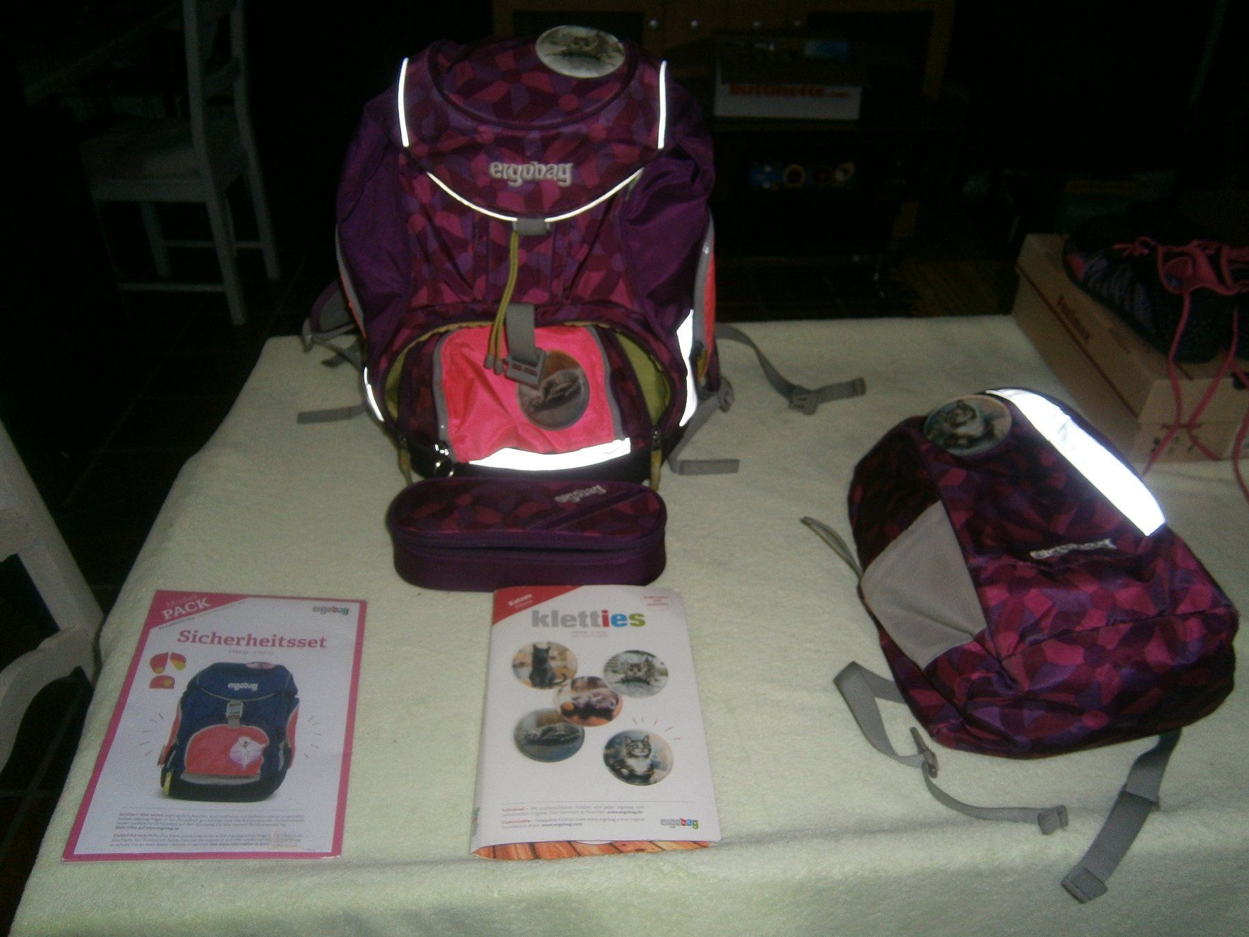 Ergobag Borse & Zaini: Schule Komplet Set, Turn Sack, Regenschutz, etc. – Usato da Schönenbuch venduto da Mobbi72
