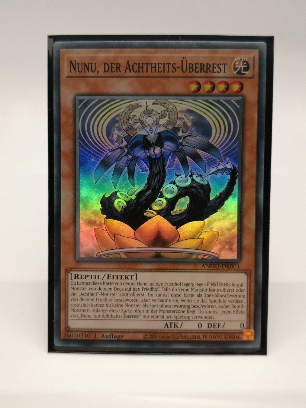 Yugioh Sammelbilder & Trading cards: Yu-Gi-Oh Nunu, der Achtheits-Überrest – Neu (gemäss Beschreibung) aus Zofingen von gerrymovie93