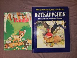 Kinderbücher: Bambi & Rotkäppchen & Spielzeug