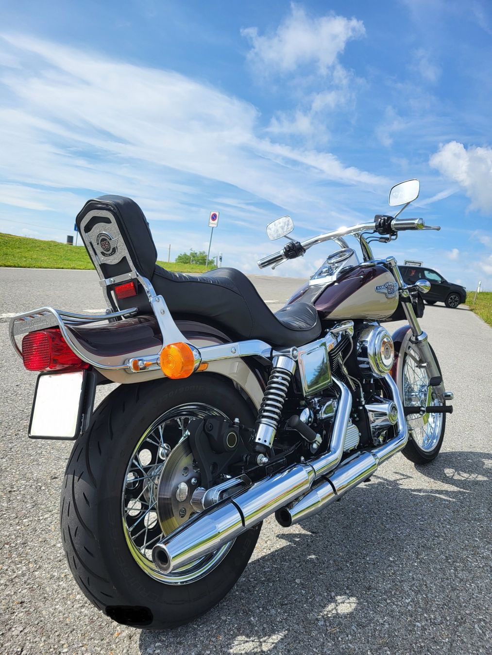 Harley-Davidson Chopper: HARLEY-DAVIDSON FXDWG Dyna Wide Glide 95 TH Anniversary – Gebraucht aus Thal von roeli57 2