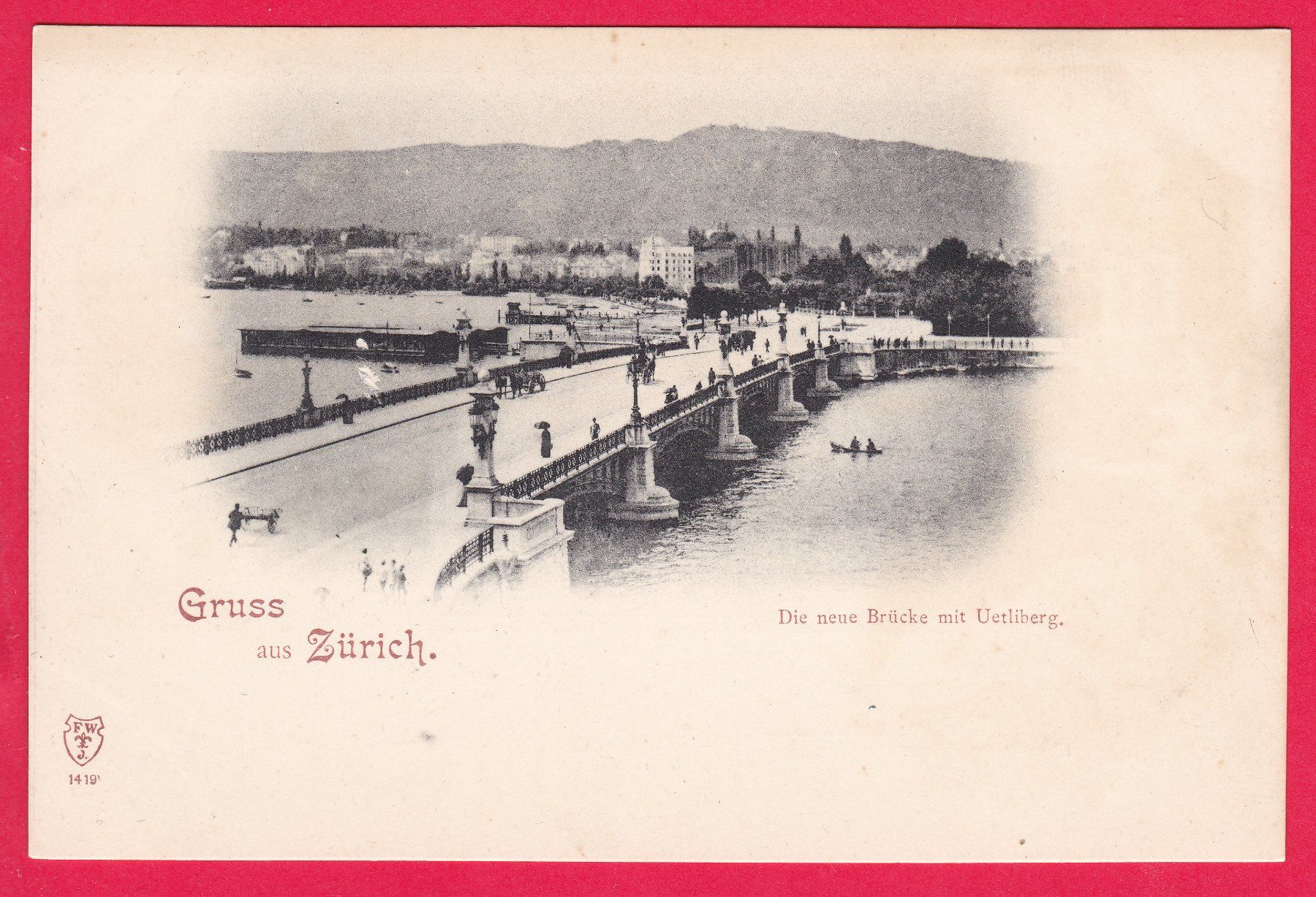 Cartoline postali: 3 x ANSICHTSKARTEN "ZÜRICH", UNGELAUFEN – Usato da Oberrieden venduto da Gebirgsstelze 2