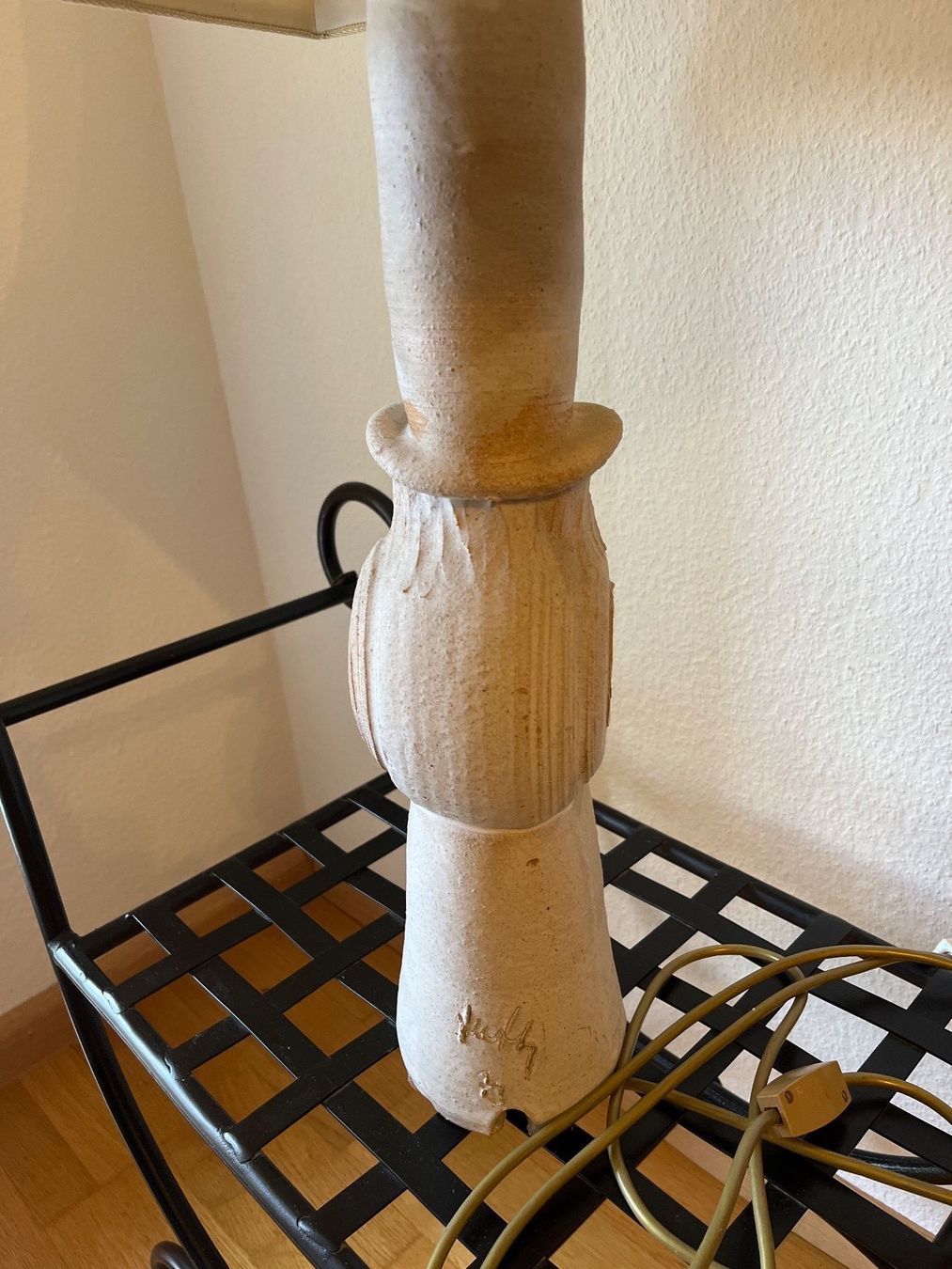 Lampade: Stehlampe Boho handmade Tischleuchte keramiklampe – Usato da magden venduto da maikik 4