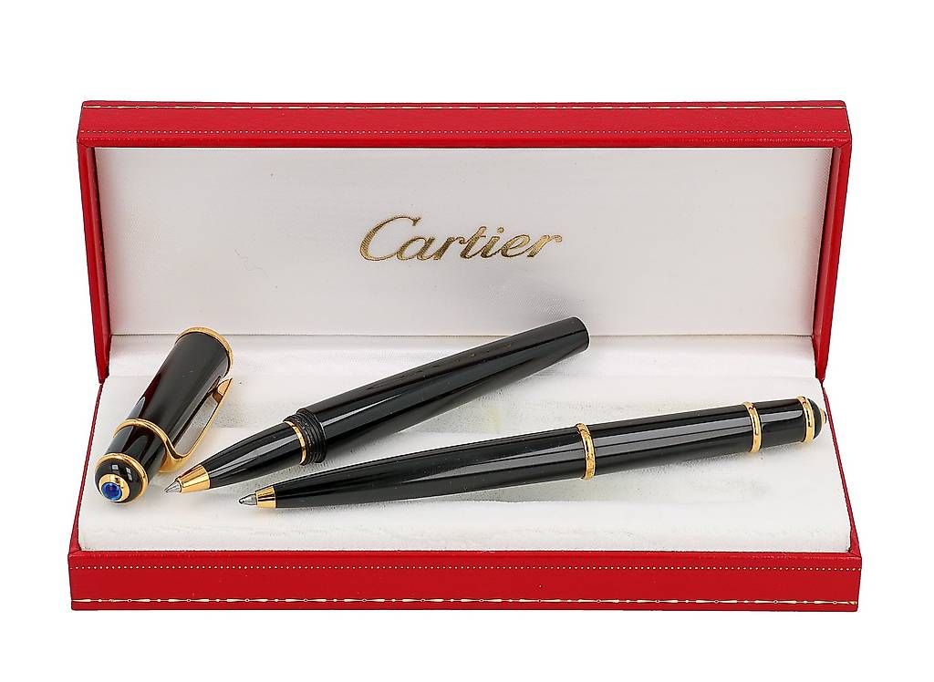 Cartier Penna & Evidenziatori: Set Due Penne Cartier Diabolo Roller e Sfera – Usato da Stabio venduto da phi_k5ws 1
