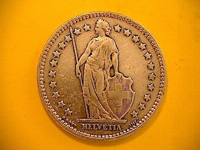 Alle Münzen: 1 Fr. 1916 – Gebraucht aus Buchs AG von Ged8 1