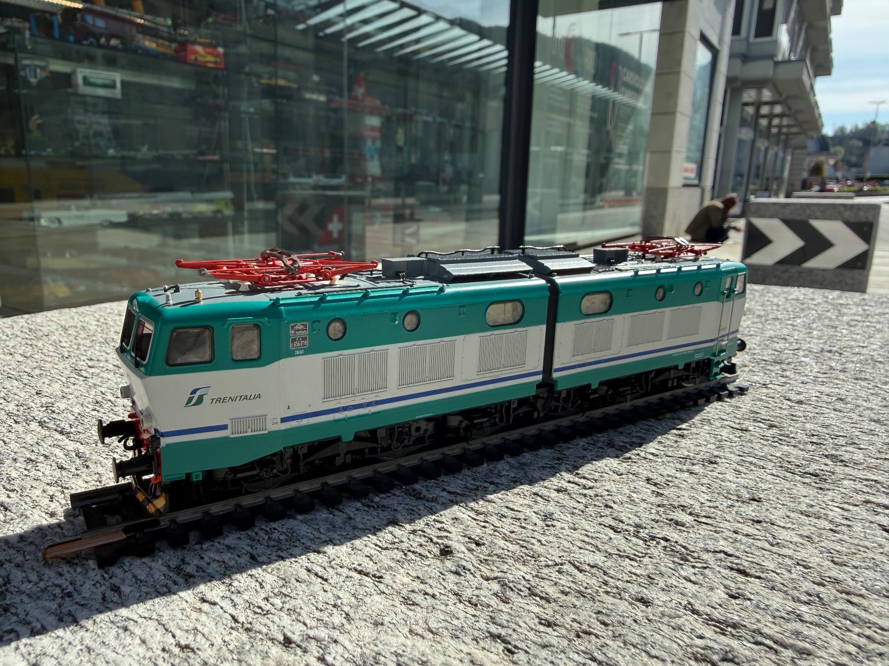 Roco Modelleisenbahnen: Roco H0 DC FS e656 018 Elok Italia – Gebraucht aus Chiasso von Carrara-Modellismo 5
